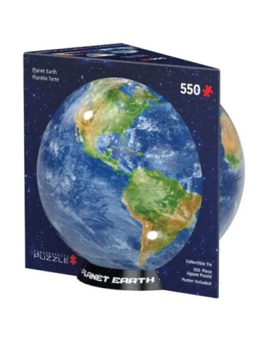 Puzle 550pcs Planeta Tierra lata