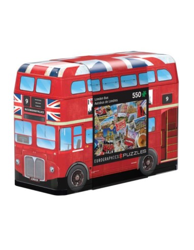 Puzle 550pcs London Bus lata