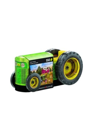 Puzle 550pcs Tractor Vintage lata