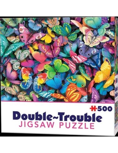 Puzle 500pcs Double Trouble Mariposas