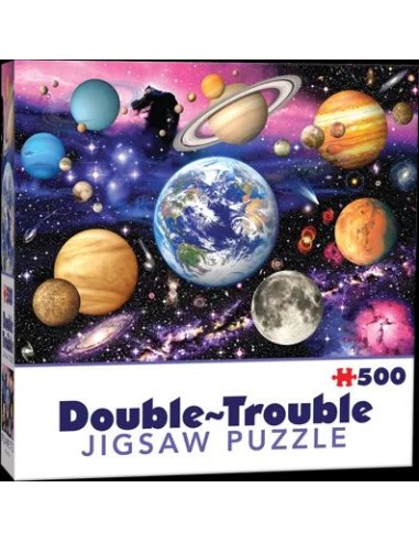 Puzle 500pcs Double Trouble Planetas