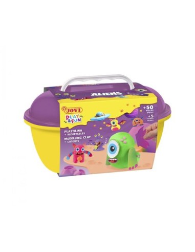 Play-Fun Plastilina cofre Aliens