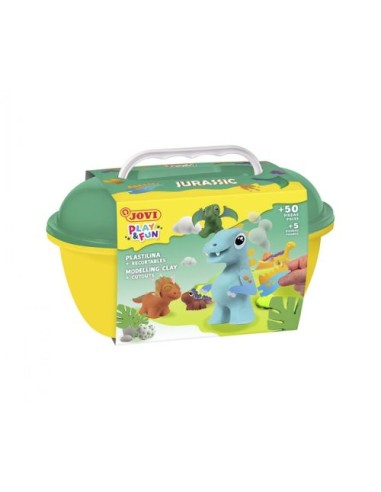 Play-Fun Plastilina cofre Jurassic