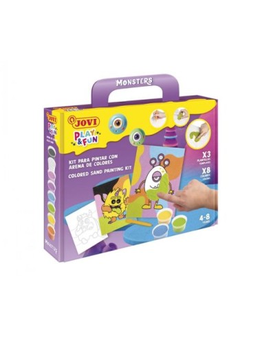 Play-Fun pintar con arena Monstruos