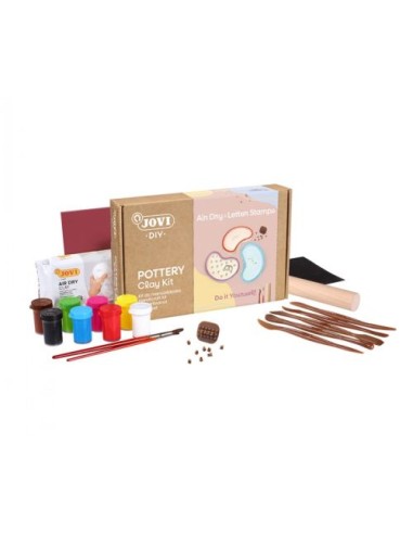 Pottery Clay Kit Air Dry + Estampadores