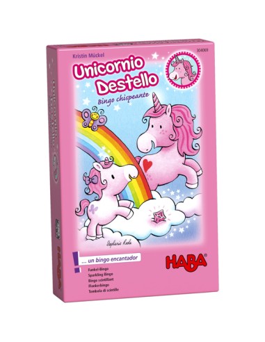 Unicornio Destello - Bingo chispeante