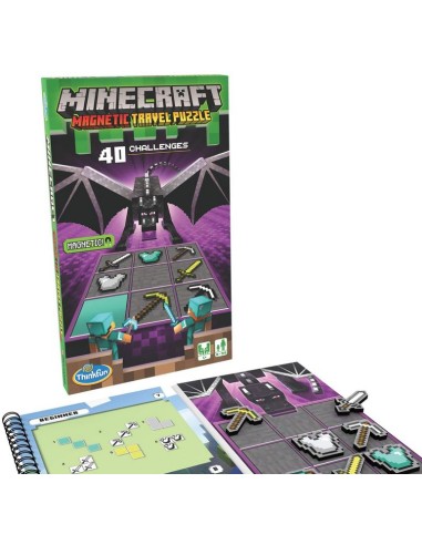 MINECRAFT Magnetic travel puzzle