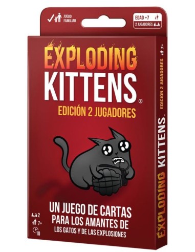 Exploding Kittens - Edición 2 jugadores