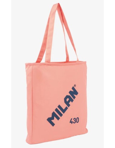 MILAN Tote bag con cremallera 430 Rosé