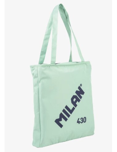 MILAN Tote bag con cremallera 430 Mint