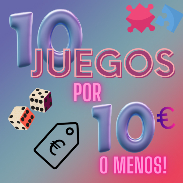 10 juegos por 10€ o menos!